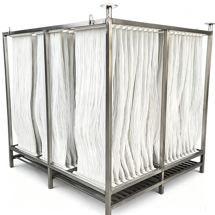 PES Hollow Fiber MBR Membrane | Polyethersulfone Submerged MBR Module factory