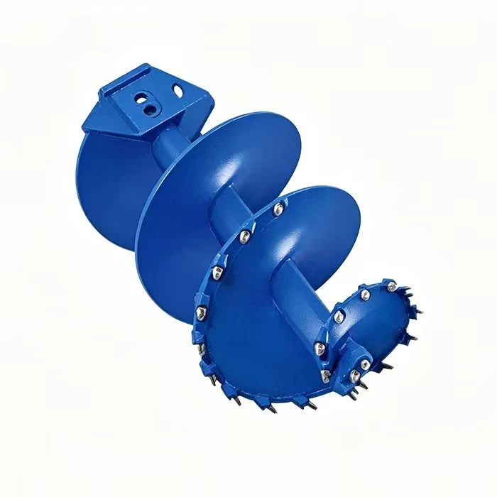 Rotary Drilling Equipment- Single Cut Rock Auger factory